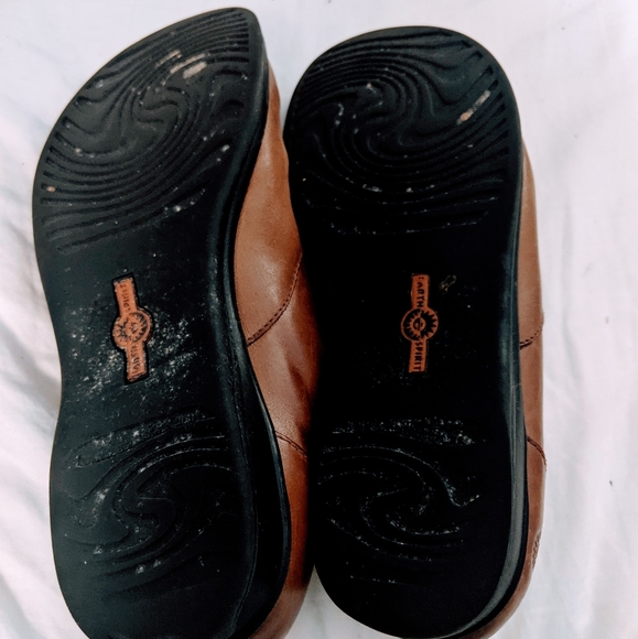 Earth Spirit Reagan Tan Brown Leather Loafer Slip on Shoe - Picture 5 of 6